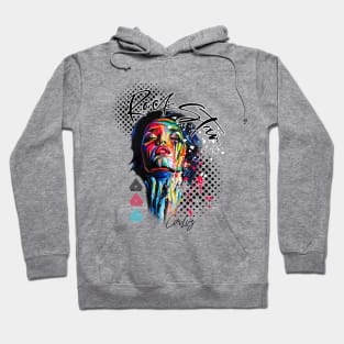 Graffiti Girl Rock Star Hoodie